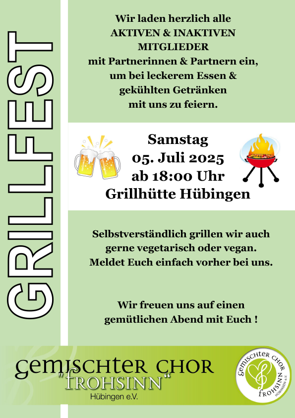 Grillfest 05.07.2025