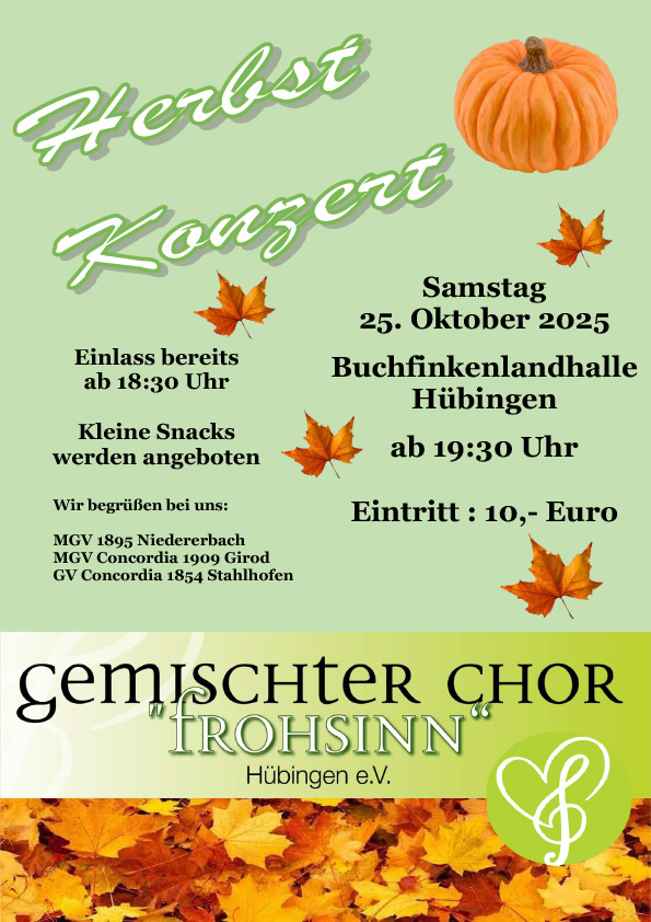 25.10.2025 Herbstkonzert
